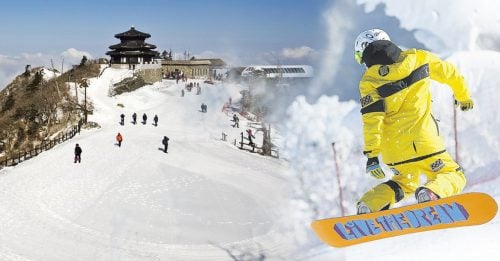 【旅游指南】冬季韩国一起滑雪