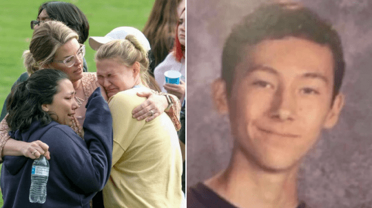 加州高中发生枪击案，凶手是该校日裔学生伯豪（右）。