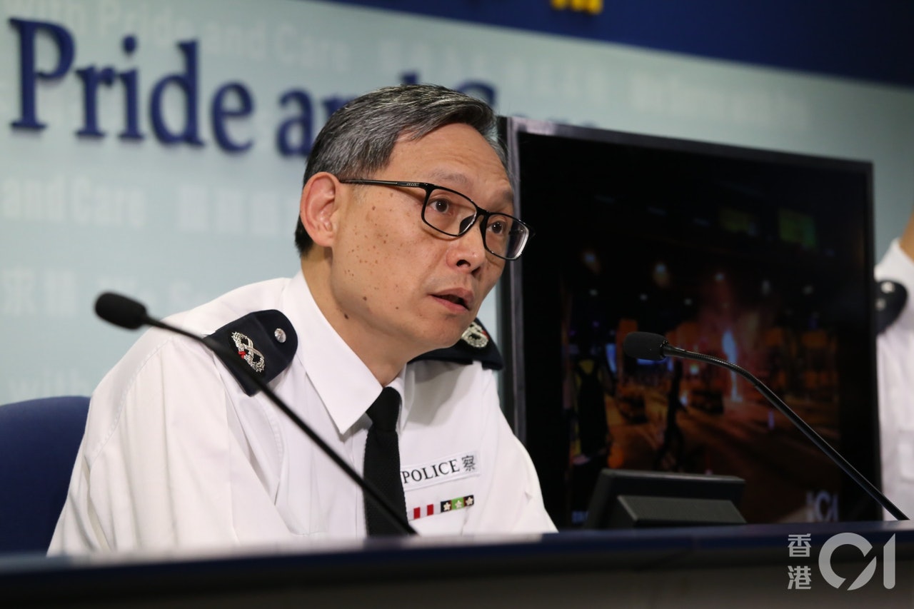 西九龙总区指挥官卓孝业。