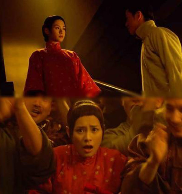 阿娇本在电影《梅兰芳》中饰演梅兰芳第二任妻子福芝芳的年轻版。