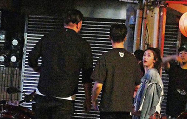 吴姗儒与CEO男友一同出席朋友聚会，当两人站在一起立刻呈现“最萌身高差”。