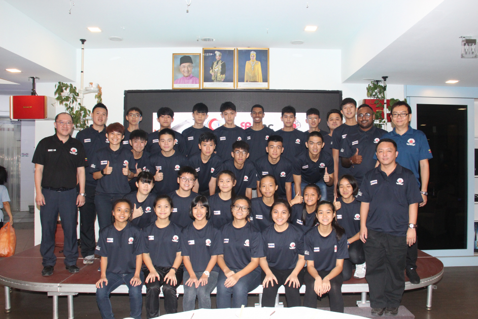 吉隆坡U15男女队信心满满出征林文泽杯。