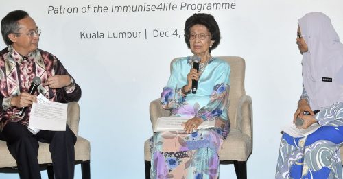 西蒂哈丝玛敦促国人 每年注射疫苗防流感