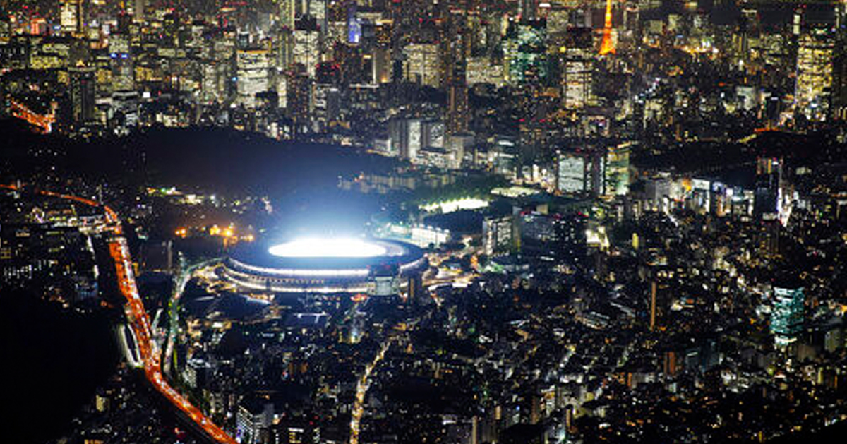 东京奥运场馆，新国立竞技场。