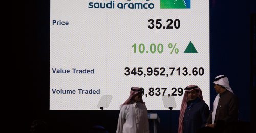 全球最值钱公司 沙地阿美上市涨停板