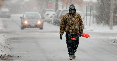 冬季风暴侵袭美国 10死5500万人受影响