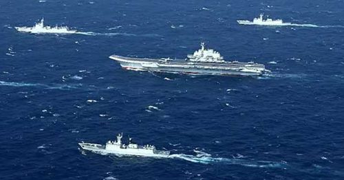 中国舰艇数量  首次超越美军