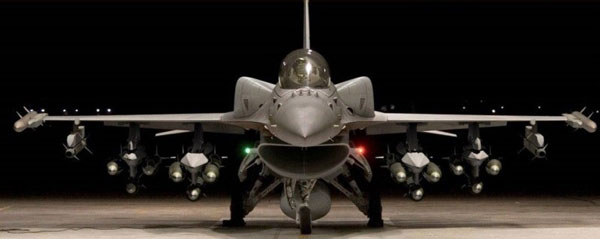 F-16V战机档案照。