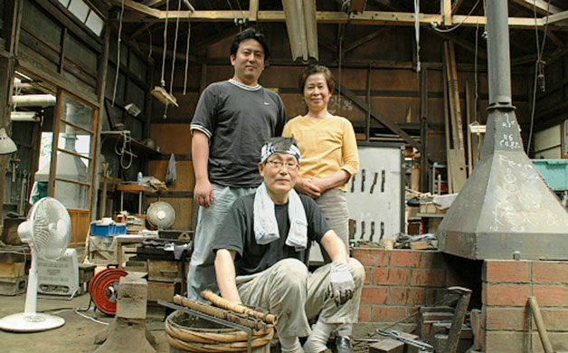 正次郎铗刃物工艺的工坊，平常开放让公众预约参观。