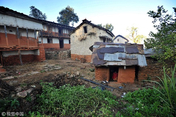 尼泊尔月经小屋陋习。