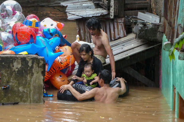印尼大水灾，宗教司大呼海啸