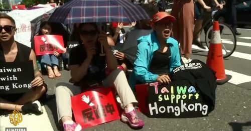 ◤台湾总统选举◢半岛电视台：香港反送中 影响台湾总统选举