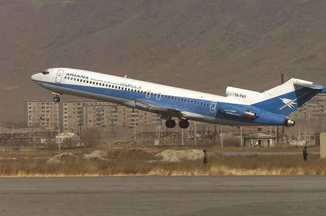 阿富汗阿里亚纳航空公司一架客机，在周一坠毁，伤亡情况目前未明。图为资料图，非当事坠毁客机。
