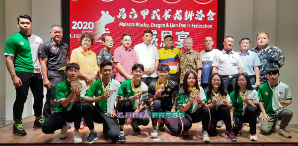 国家体育理事会2019年武术大赛得奖者与嘉宾。