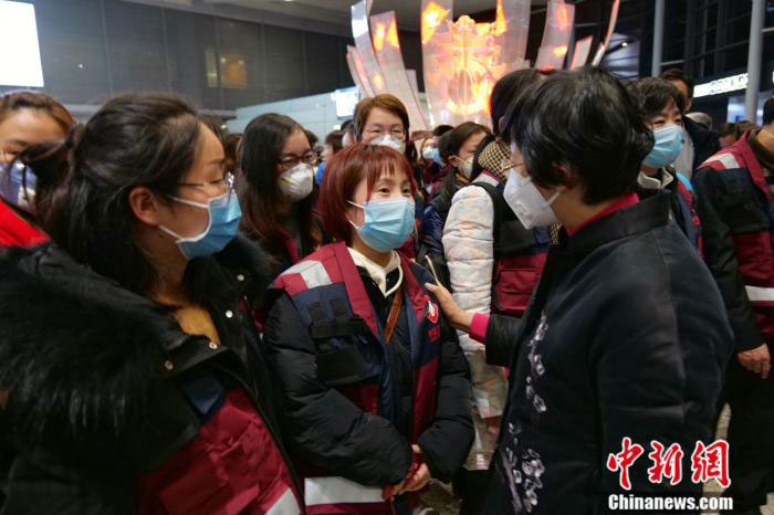 宗明向出征湖北武汉的医务人员致以诚挚问候和衷心感谢。（中新网）