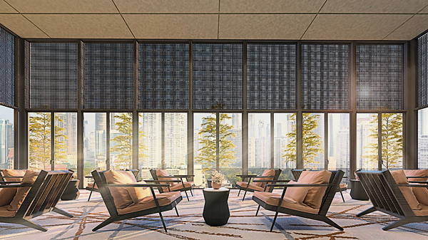 第11层楼的多用途空间宽敞，环境舒适。