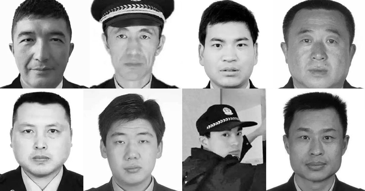 中国8前线抗疫警察 “突发急病”殉职!