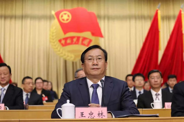 王忠林走马上任武汉市委书记。