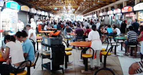 ◤新加坡财政预算案◢ 狮城小贩中心摊位 免租金1个月