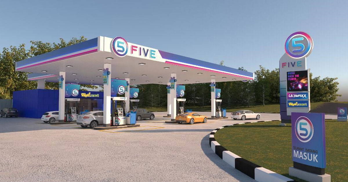 “FIVE”油站会在今年3月投入运作。