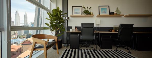 会员也可选择设立属于自己的空间的办公室单位，打造专属的办公室空间。