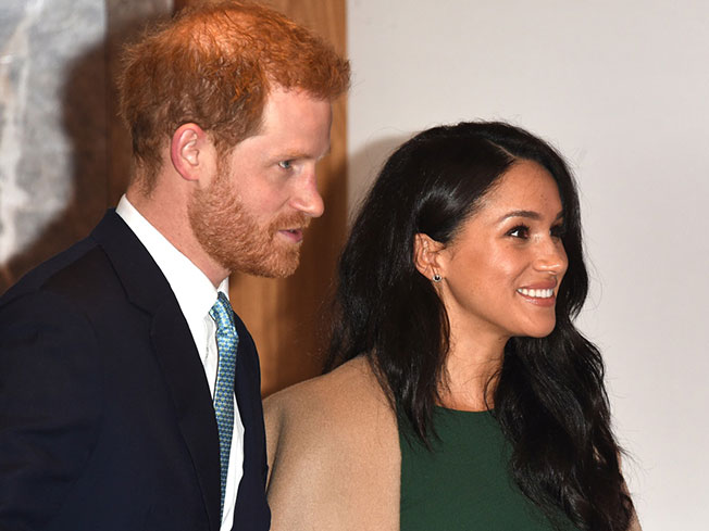 哈里王子与夫人梅根去年10月15日在伦敦出席活动。