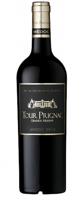 Chateau Tour Prignac Grande Reserve Medoc 2016 是波曼酒庄另外一款结合了现代风格与酿酒传统的葡萄酒，酒中透着橡木、水果、香料和香草等香气，主调以香草、黑醋栗、黑樱桃、坚果类与咖啡风味为主，入口时果味集中，整体酒质属于浓、纯、柔风格。