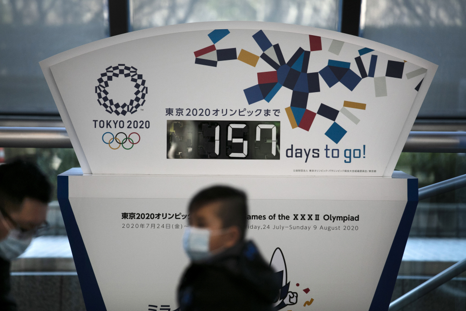 东京奥运一天一天接近，让疫情扩散让赛会如期举行的可能性出现变数。（美联社）