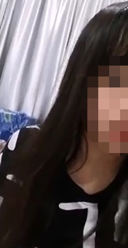 疑涉及卡拉ok房强奸一案的少女，突在社交媒体上载“道歉视频”。