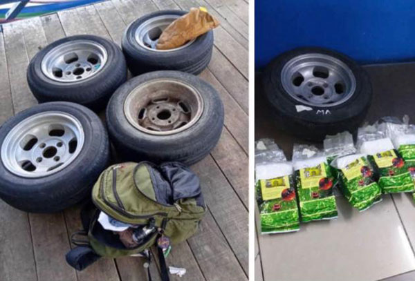 警方在渔船上，搜出超过21公斤的冰毒。
