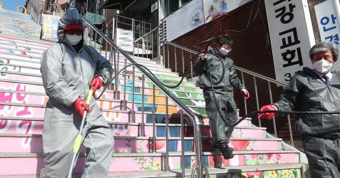 ◤全球大流行◢ 韩国首尔首都圈 46人群聚感染