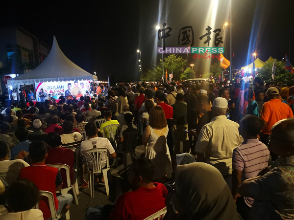 逾千人出席“拯救马六甲”巡回活动，场面热爆。