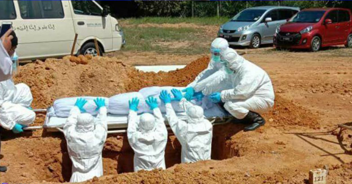 第66宗新冠肺炎死者，安葬在马六甲野新伊斯兰墓园。
