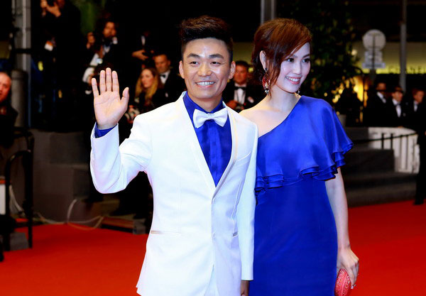 王宝强（左）、马蓉（右）去年1月正式离婚。