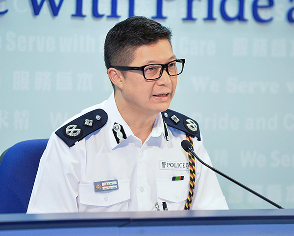 香港警务处处长邓炳强