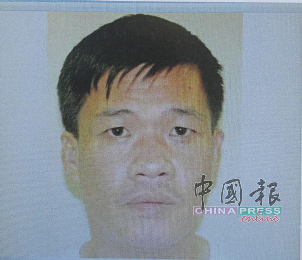 警方欲寻涉案的新加坡籍华裔男子洪贺礼（译音）助查。