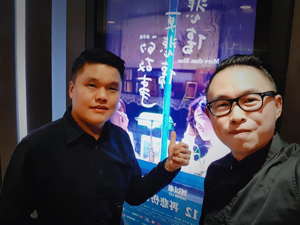 许康文和李勇昌（右）合作的全新贺岁片原订7月开拍，如今受疫情影响将延后开镜。