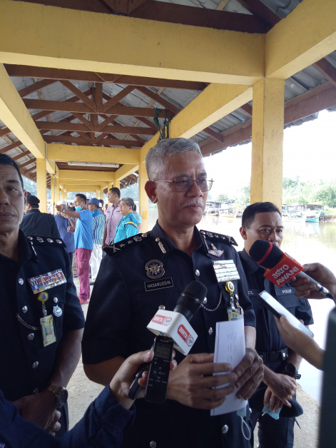 吉兰丹总警长哈山努丁发布救援行动最新消息。