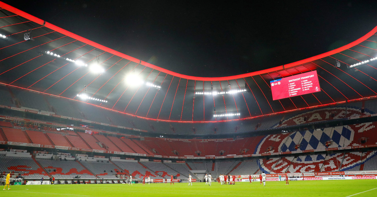 拜仁慕尼黑在安联球场迎战强敌门兴格拉德巴赫。（法新社）