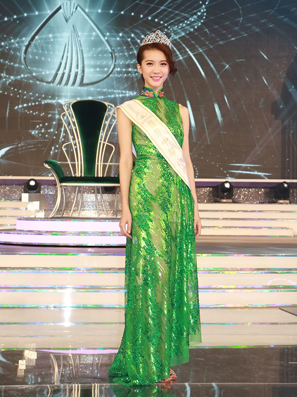 林宣妤是《2017年国际中华小姐竞选》的亚军。（图/视觉中国）