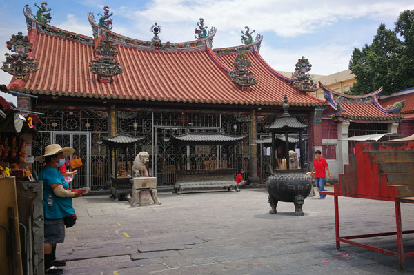 位于槟城乔治市古迹区的观音亭，是华裔先贤最早建筑的庙宇之一。