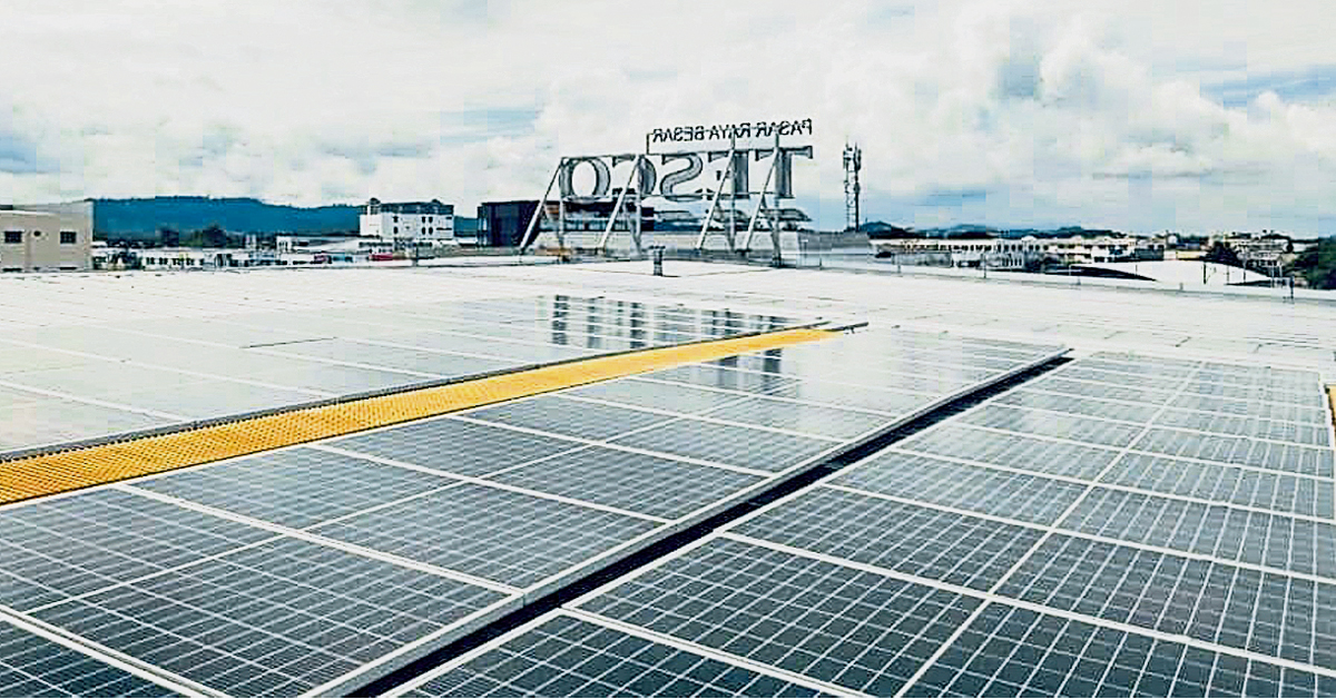 15家特易购商场将于今年10月完成安装太阳能光伏板。