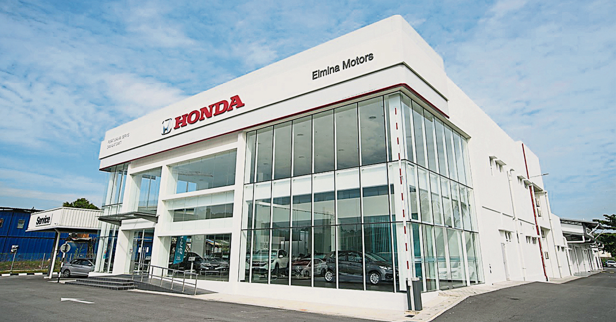 Elmina Motors位于莎阿南的全新本田3S中心。
