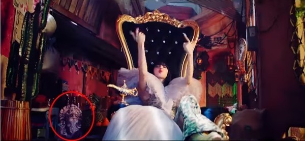 BLACKPINK新歌MV将印度象神（Ganesha）放在地上的画面引起印度歌迷不满。
