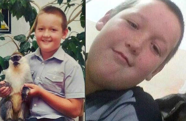 惨遭分尸杀害的9岁男童柯夫科。