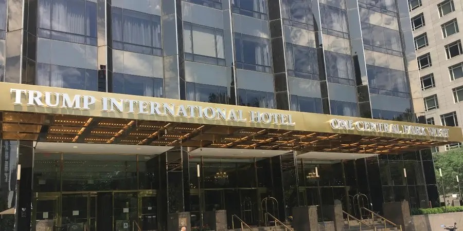 特朗普国际酒店档案照。