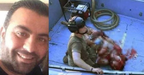 ◤黎巴嫩大爆炸◢ 遭炸飞 漂流30小时 男子幸运获救