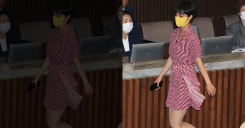 穿粉色短裙进国会挨批 韩女议员呛：西装不代表权威