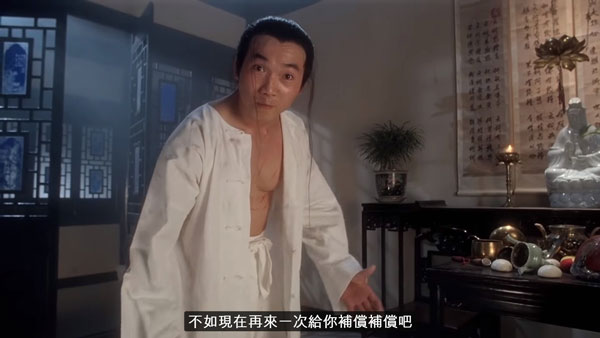 邹兆龙在周星驰主演的电影《九品芝麻官》中饰演大反派“常威”。