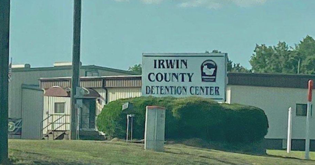 美国欧文郡拘留中心。